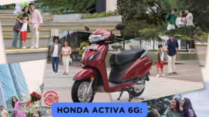 Honda Activa 6g amazing  की धांसू वापसी – दमदार इंजन और शानदार माइलेज!